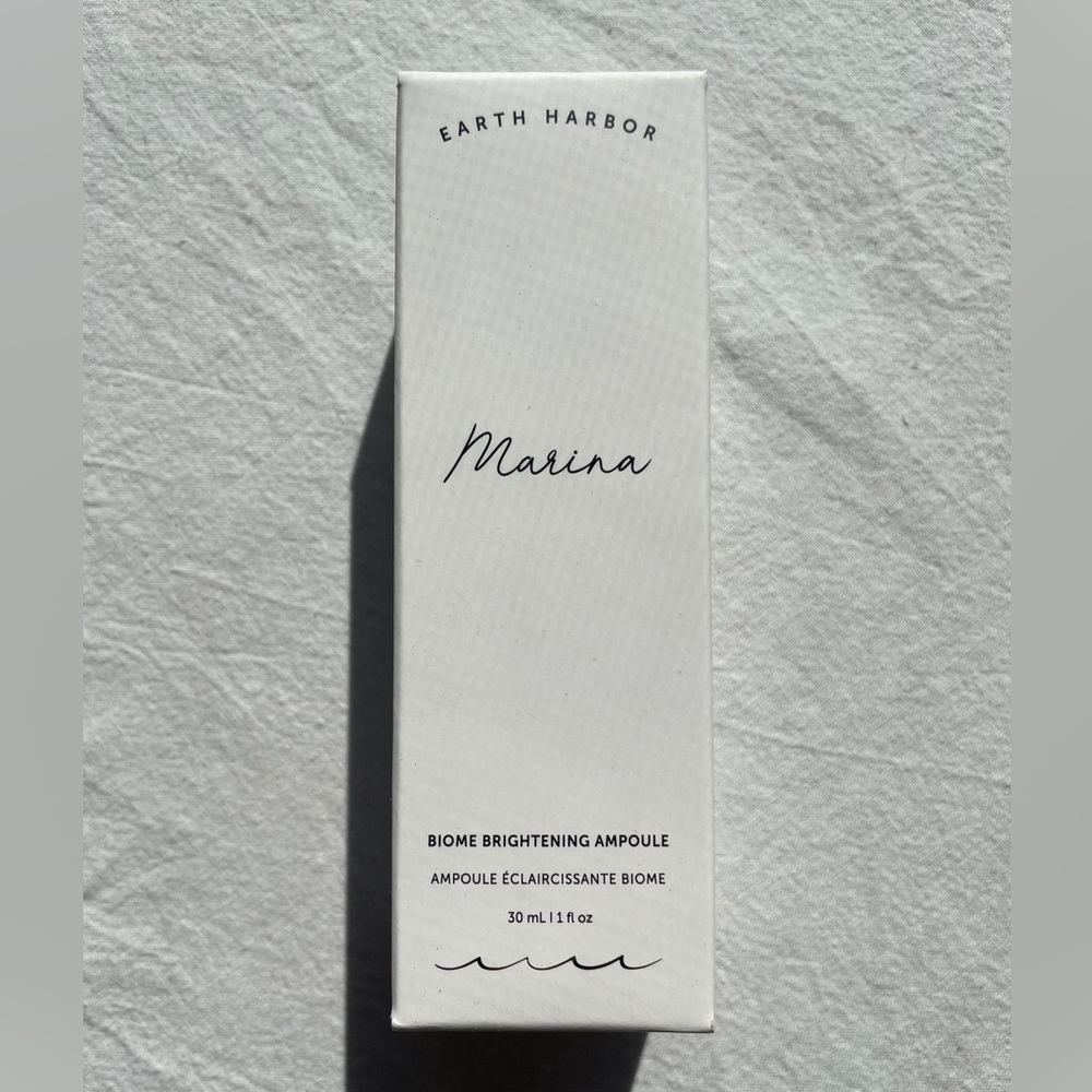 NWT Earth Harbor MARINA Biome Brightening Ampoule